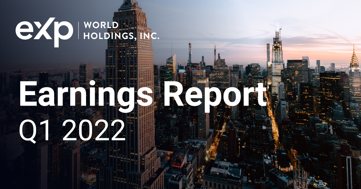eXp World Holdings Continues Blistering Pace of Growth eXp Life