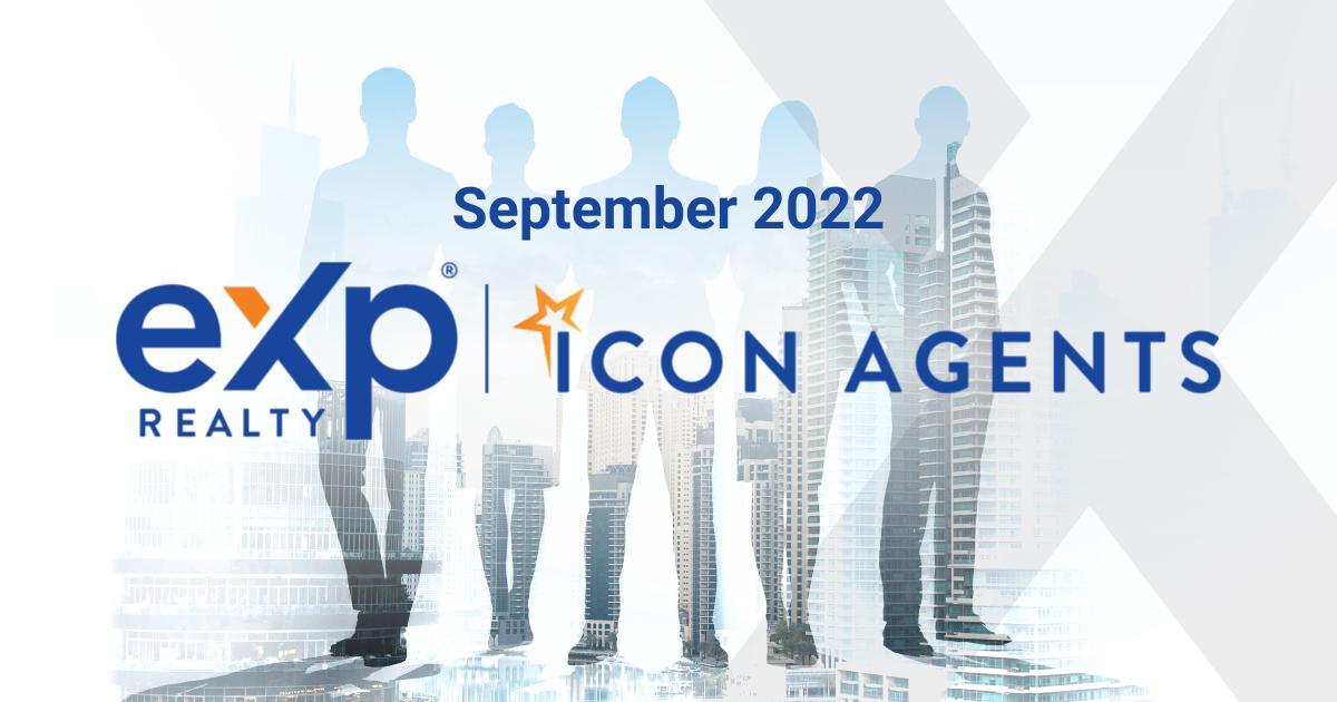 eXp Realty Names 341 ICON Agents for September 2022 eXp Life