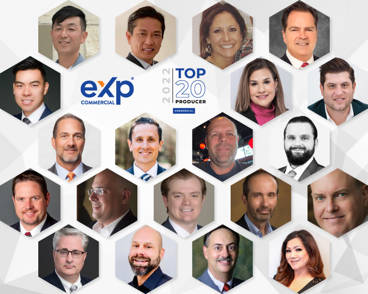 eXp commercial top producers