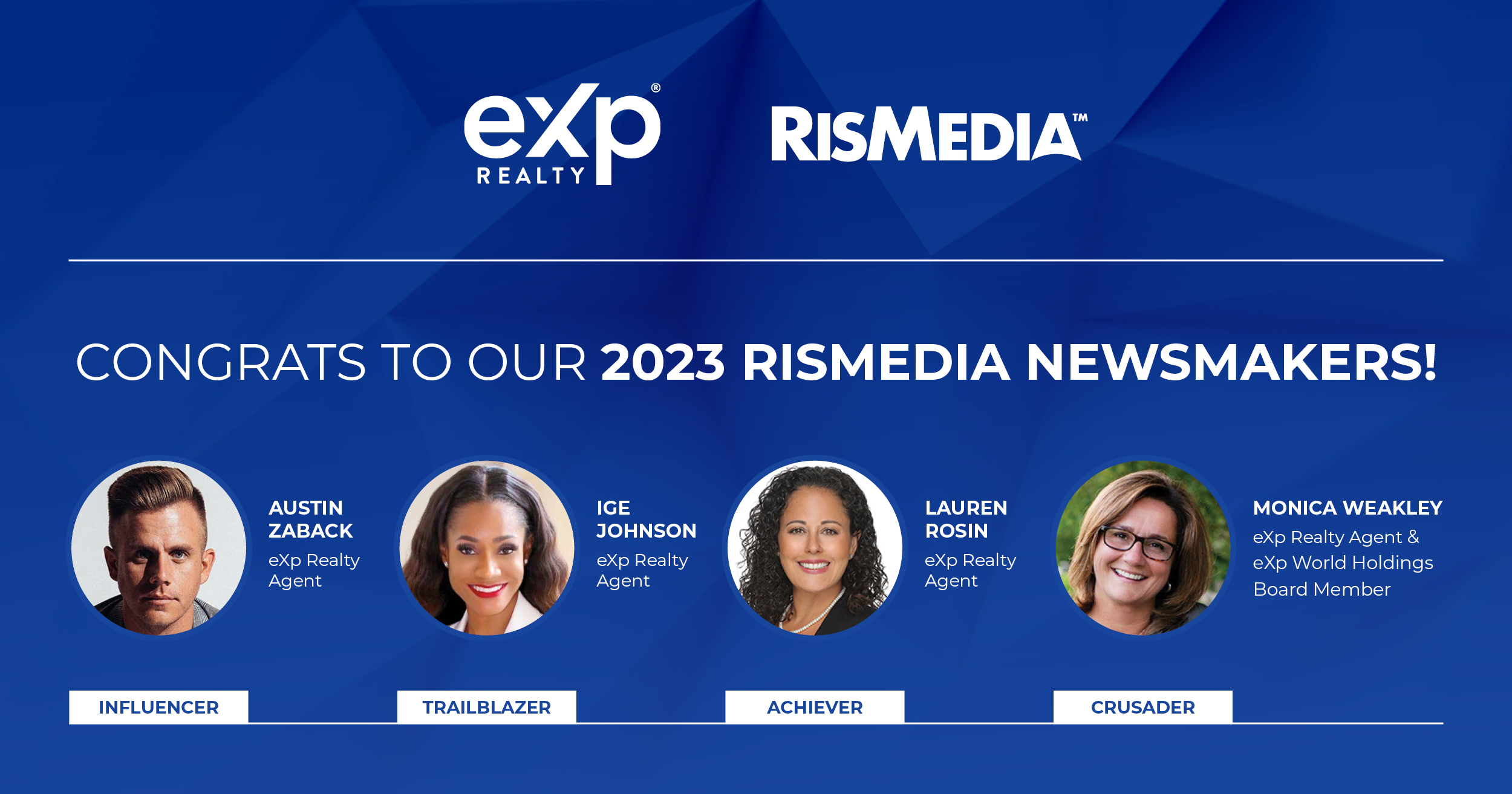 4 EXp Realty Agents Named RISMedia Newsmakers | EXp Life