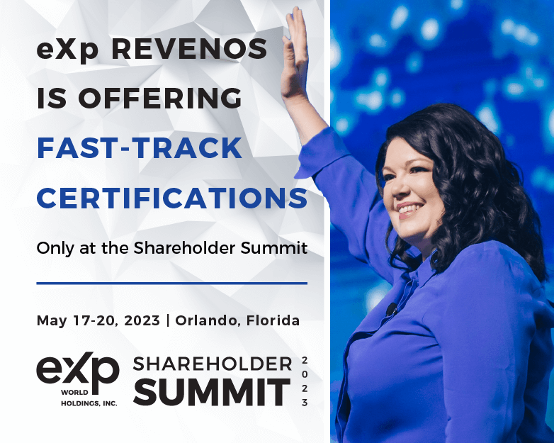 eXp Shareholder Summit certifications