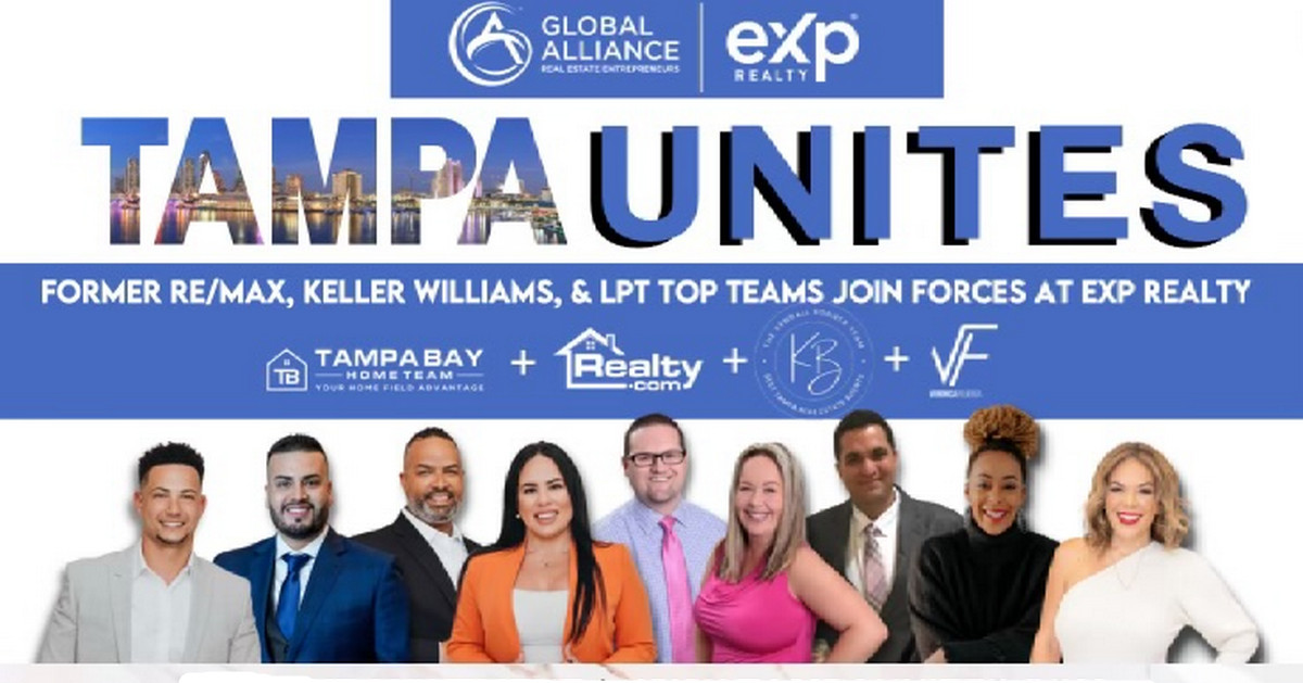 Three Major Tampa Teams Join EXp Realty | EXp Life