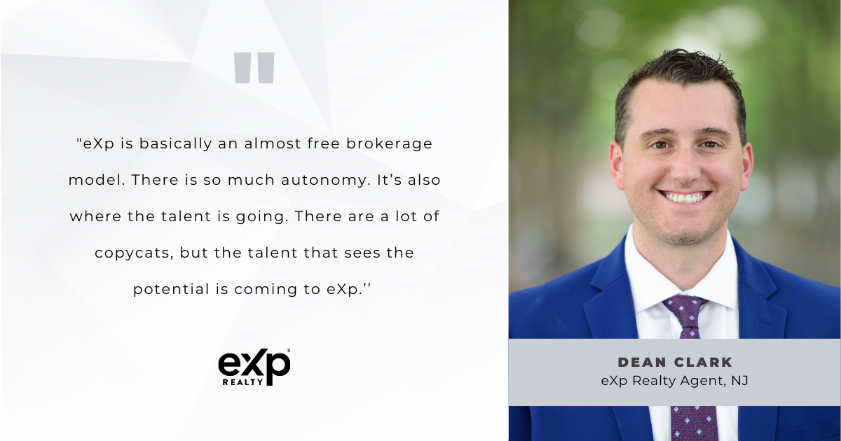 Dean Clark My Move to eXp One of Best Decisions Ever eXp Life