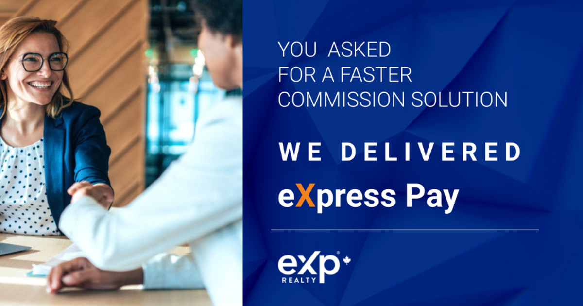 eXpress Pay Expedites Payouts to eXp Canada Agents | eXp Life