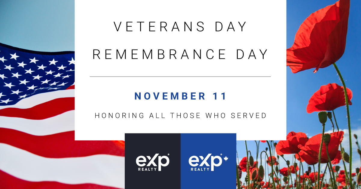 Thanking Our Military on Veterans & Remembrance Day | eXp Life