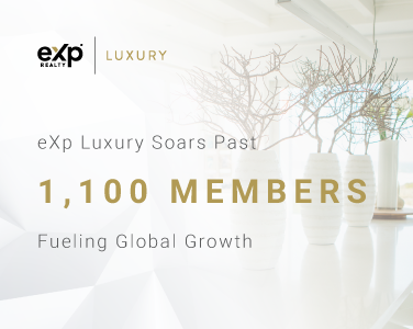 eXp Luxury soars past 1,100 members
