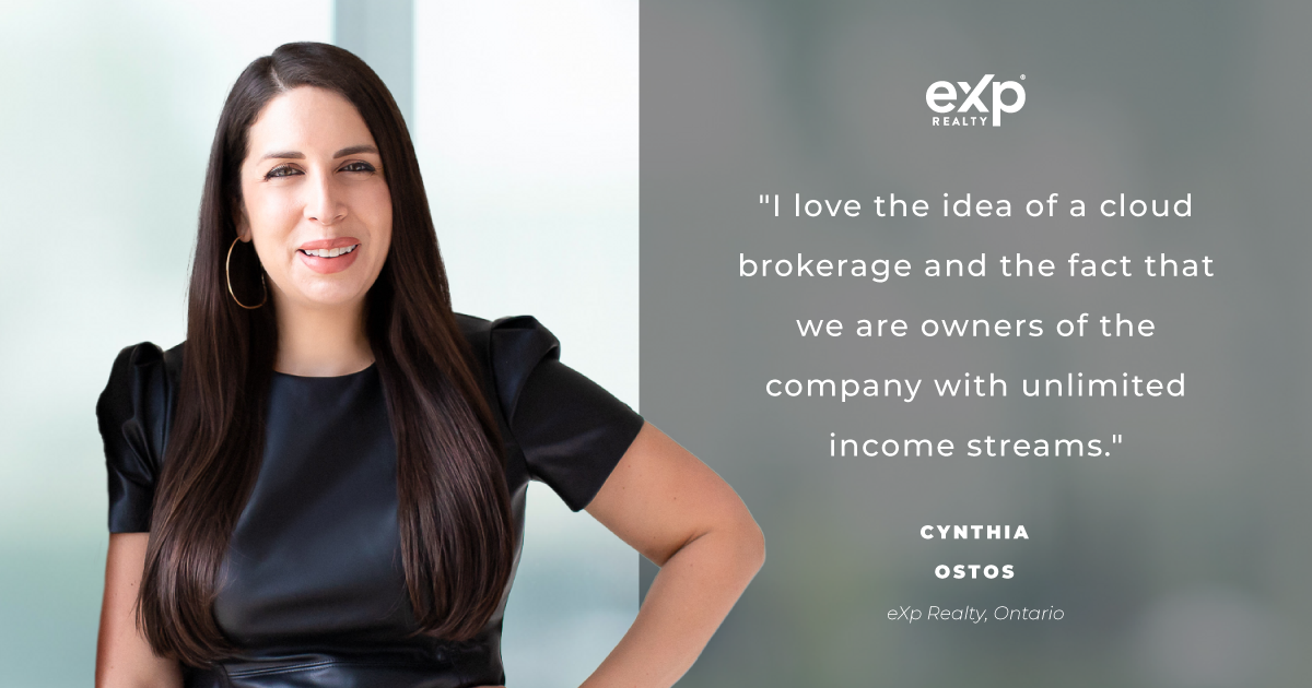 Toronto's Cynthia Ostos eXp Will Take Us To Next Level eXp Life