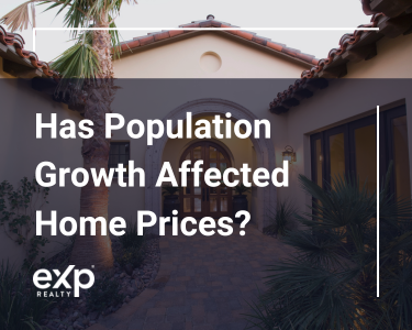 population growth home prices