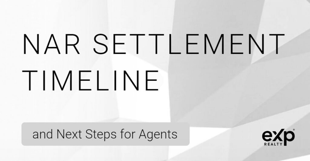 NAR settlement timeline