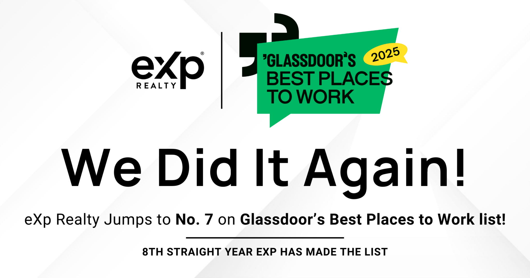 eXp Is No. 7 on Glassdoor's Best Places to Work List eXp Life